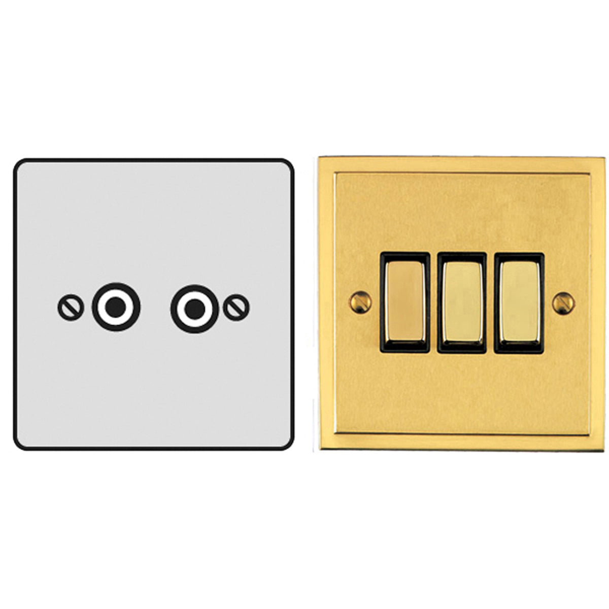 ESP TV/COAX TV/FM DIPLEX SBR/BLK by M MARCUS LTD