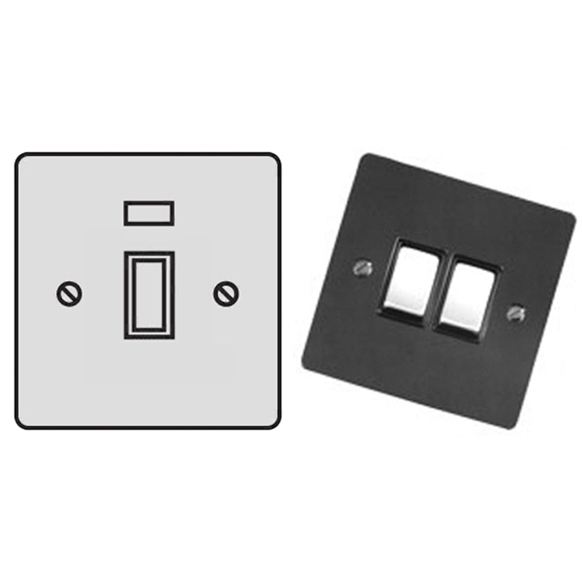 BNS DP/SWITCH 20A ABR/N BLK – LFM606B