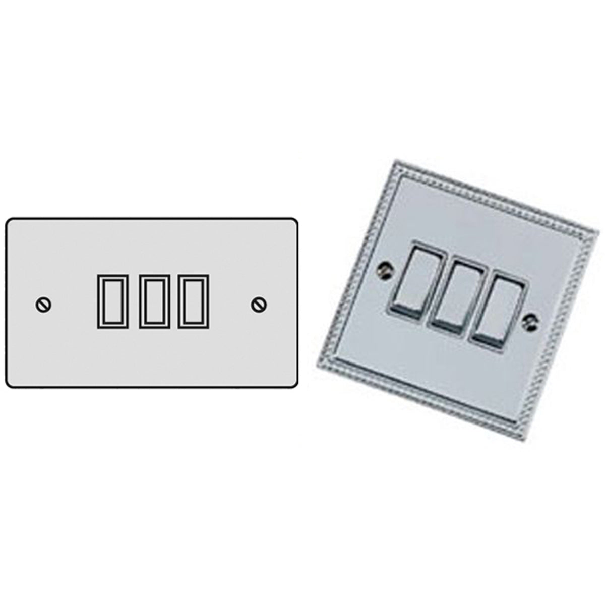 GEF R/SWITCH 10A 3G2W PCP/BLK