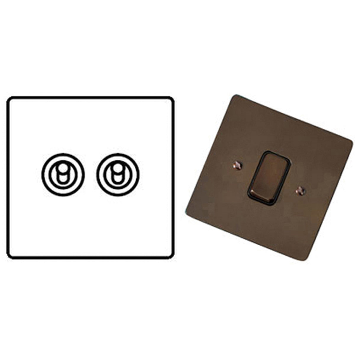 STG DOLLY/SWITCH 20A 2G2W BRZ – LFM709B