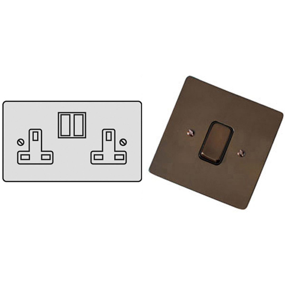 STG S/SOCKET 13A 2G BRZ – LFM712B