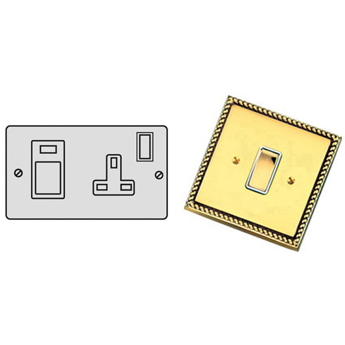 HGG SWITCH 45A COOKER NEON PBR by M MARCUS LTD