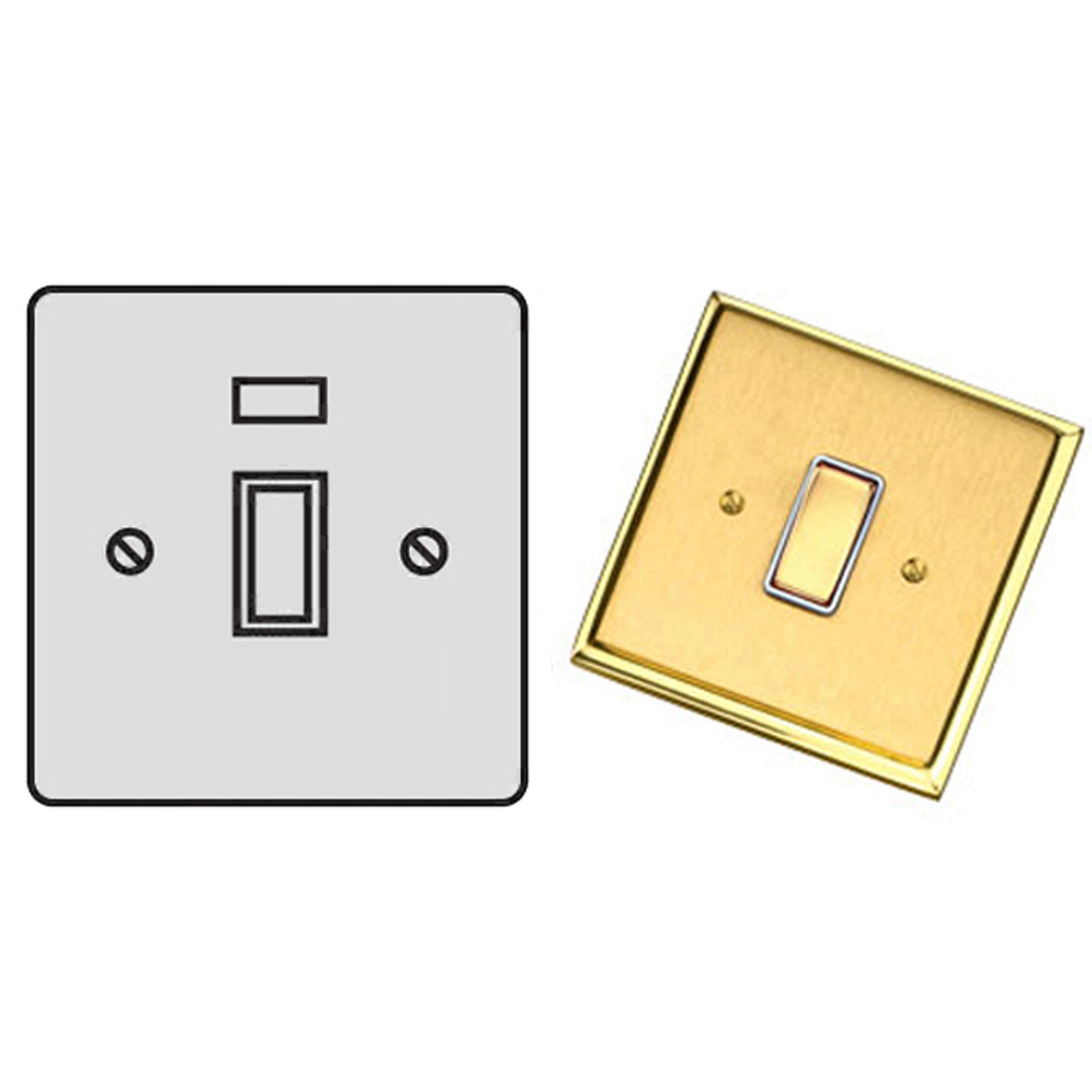 HGM DP/SWITCH 20A NEON DPB by M MARCUS LTD