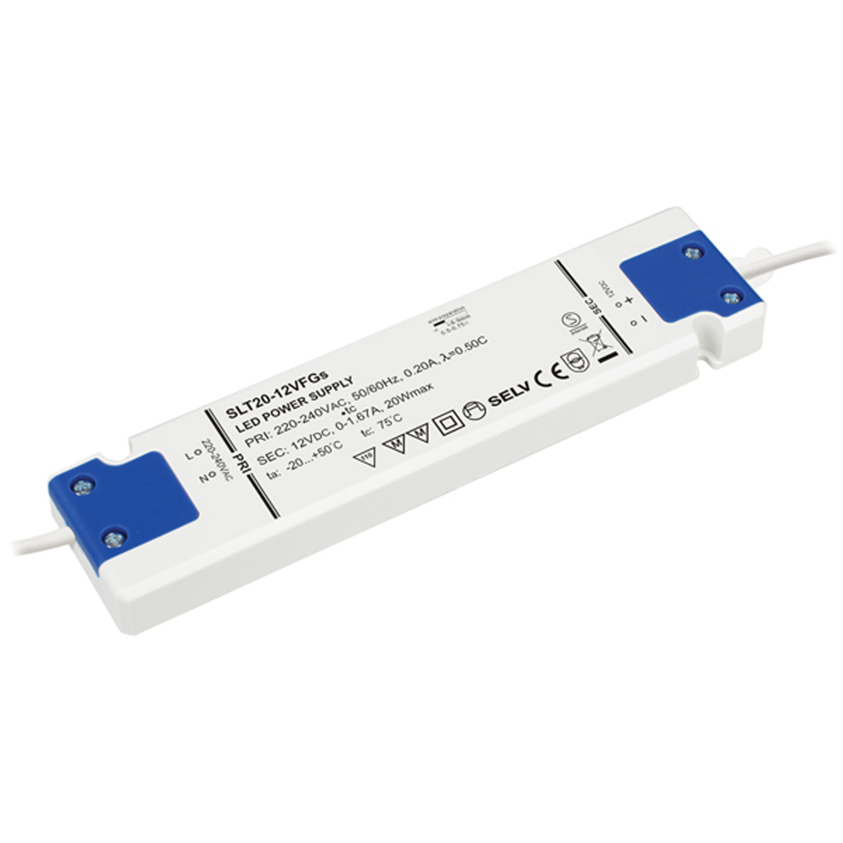 LED LIGHT DRIVER 12V 20W TOP6