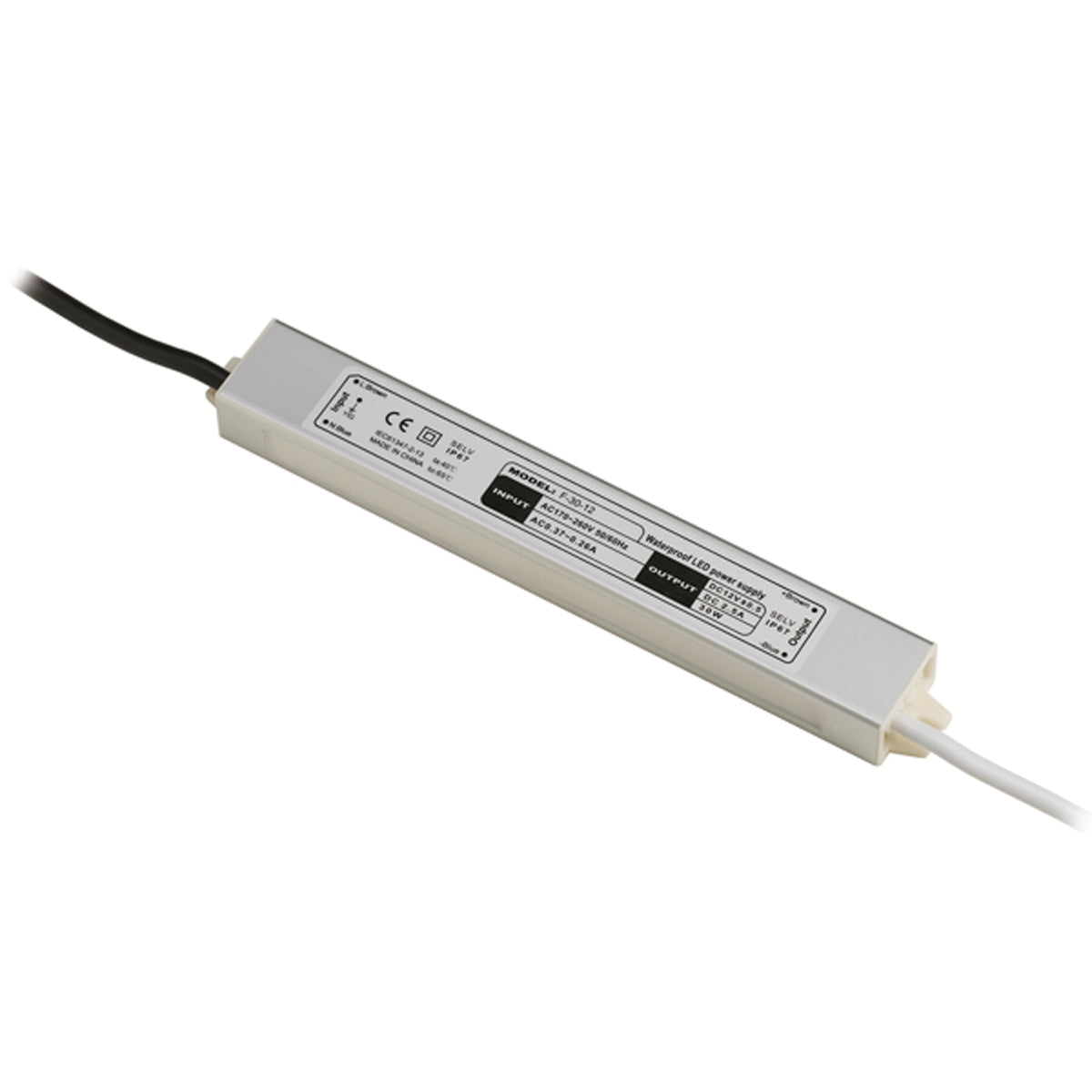LED IP65 DRIVER 12V/30W by LEYTON LIGHTING