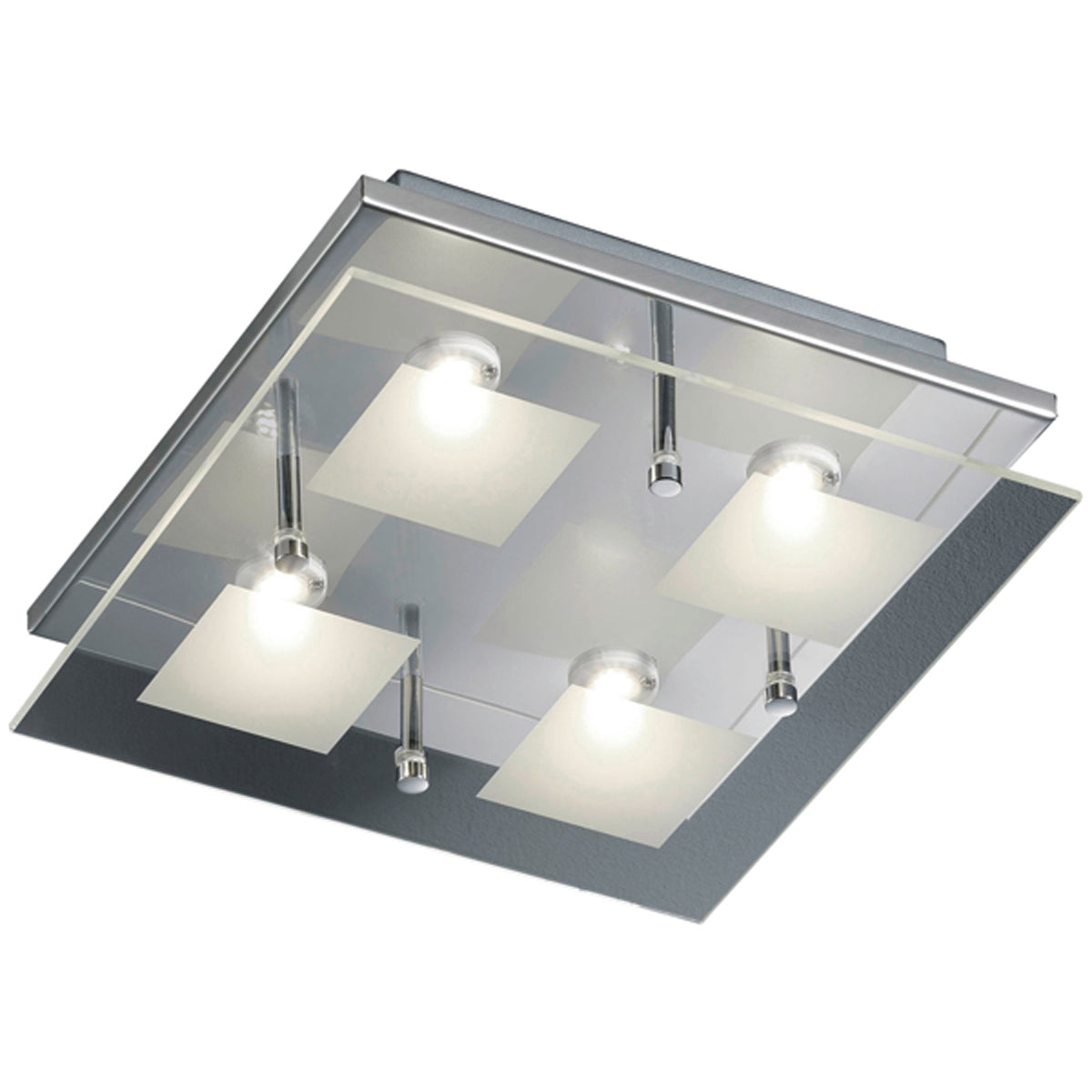 CEILING LIGHT SQU IP20 4LGT WW