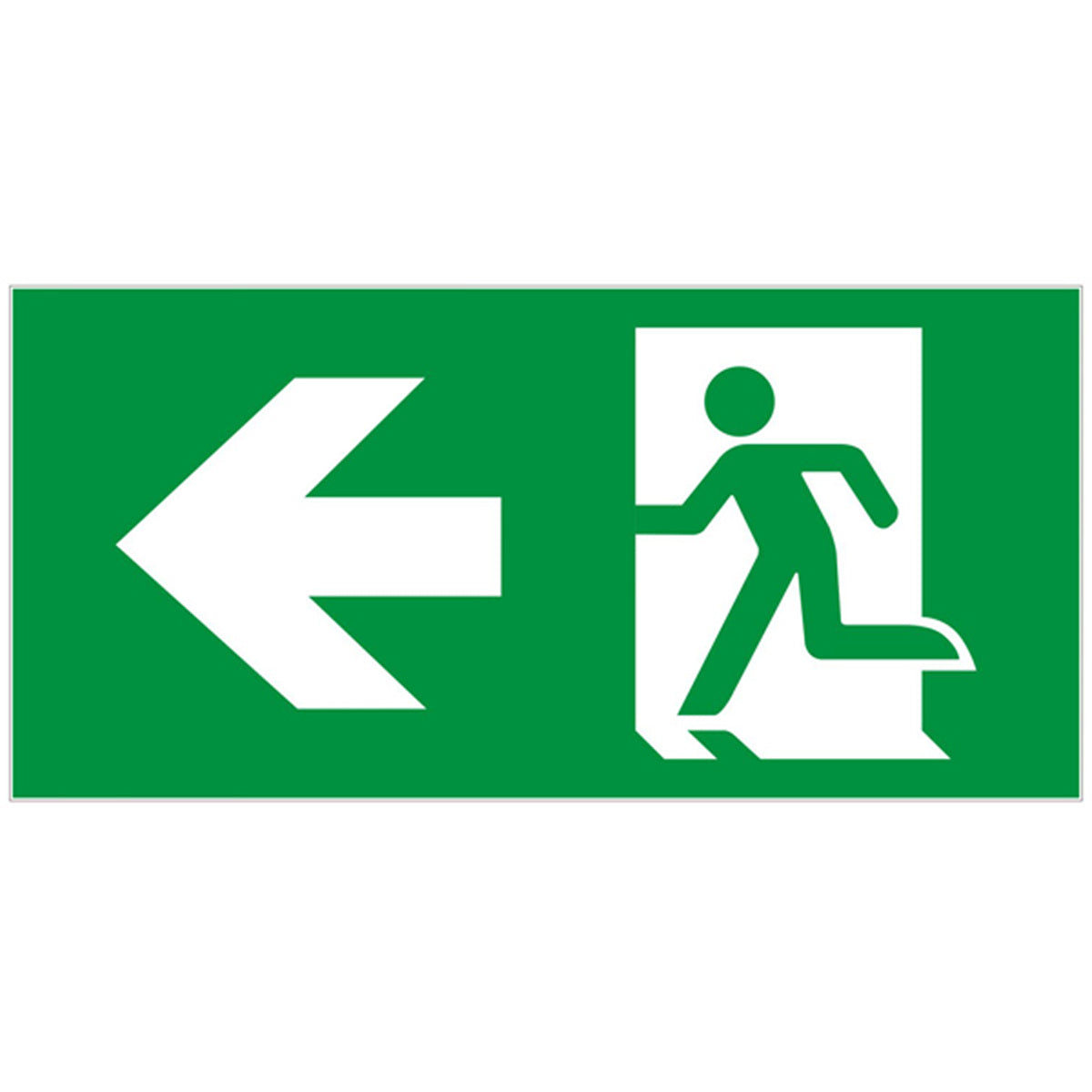 LED EXIT SIGN LEGEND LEFT