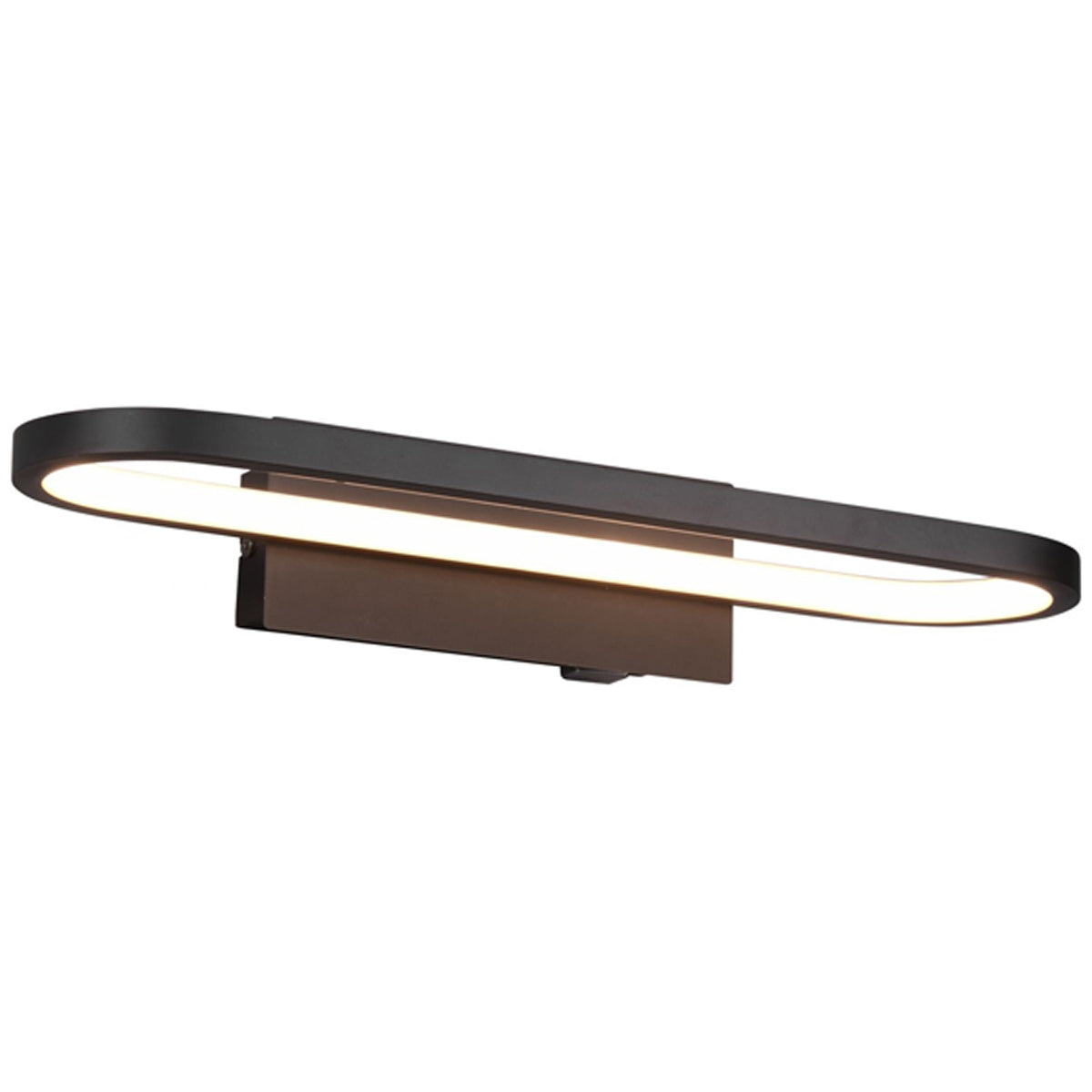 LED GIANNI WALL LIGHT IP44 BLK CCT