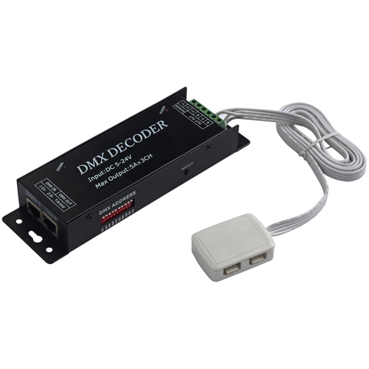 DMX DECODER 12/24V