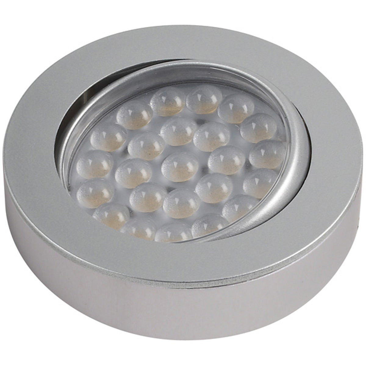 LED TILT CAB DLIGHT 12V/1.6W SLV/CW