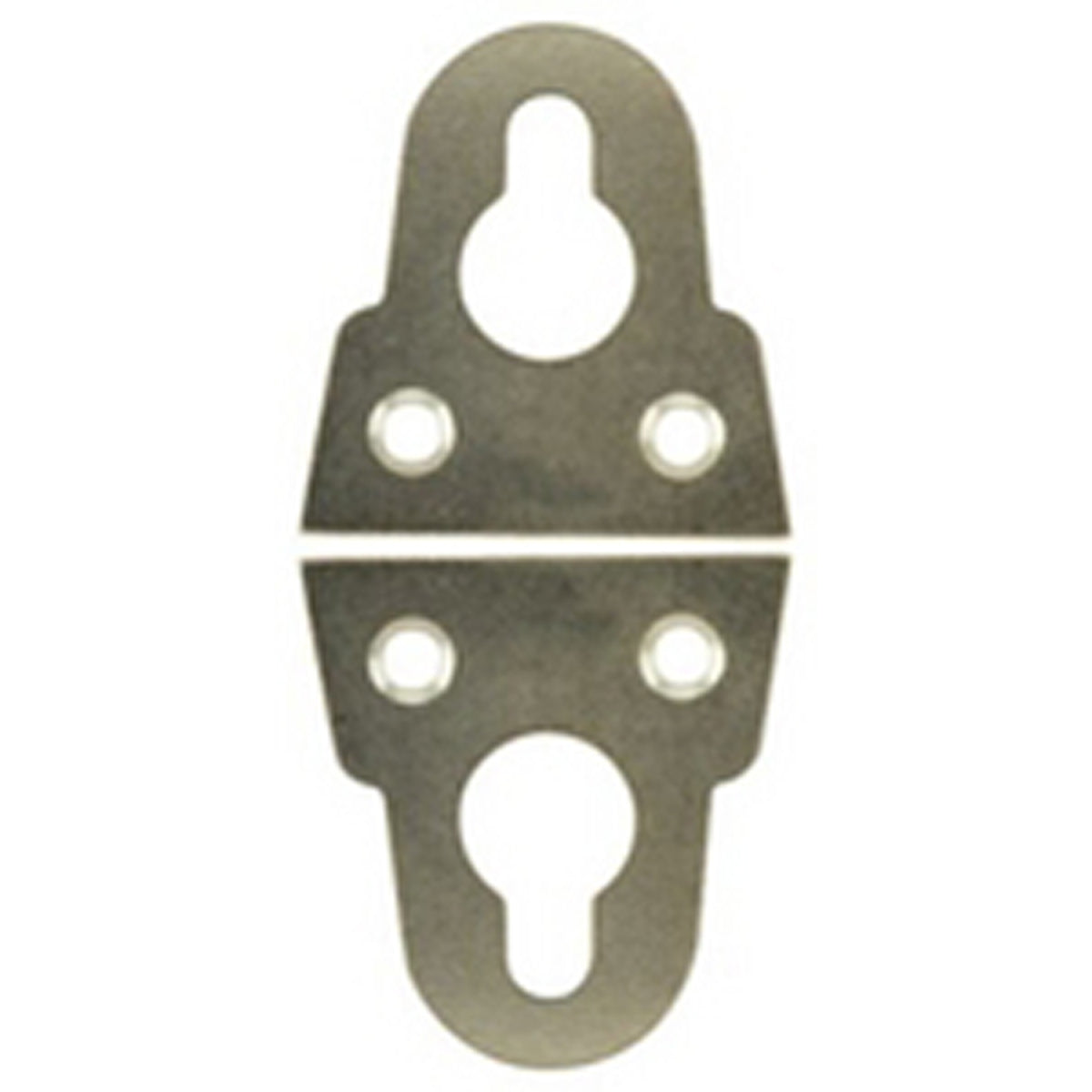 SLOTTED HOLE GLASS PLATE 25 EB