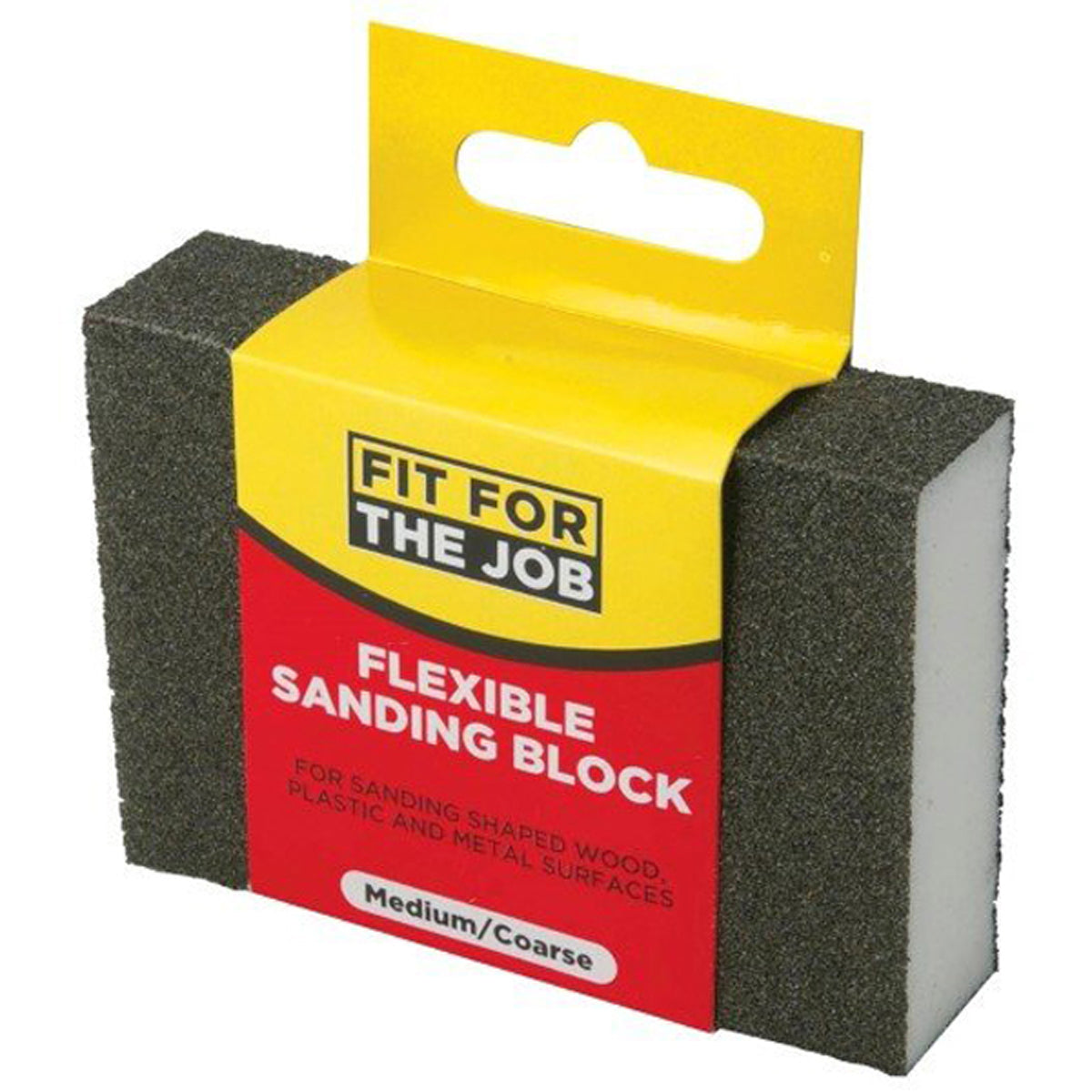 SANDING BLOCK FFTJ MEDIUM/COARSE