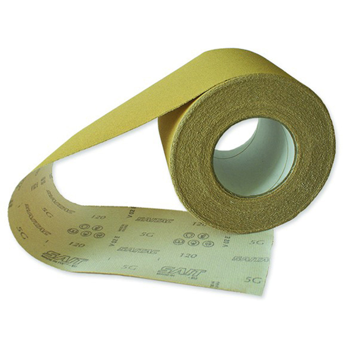 YEL OXIDE ABRAS PAPER 115x5m P080