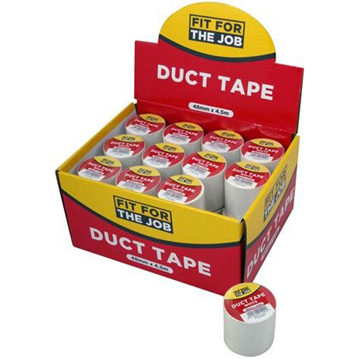DUCT TAPE FFTJ 48x4.5m WHITE