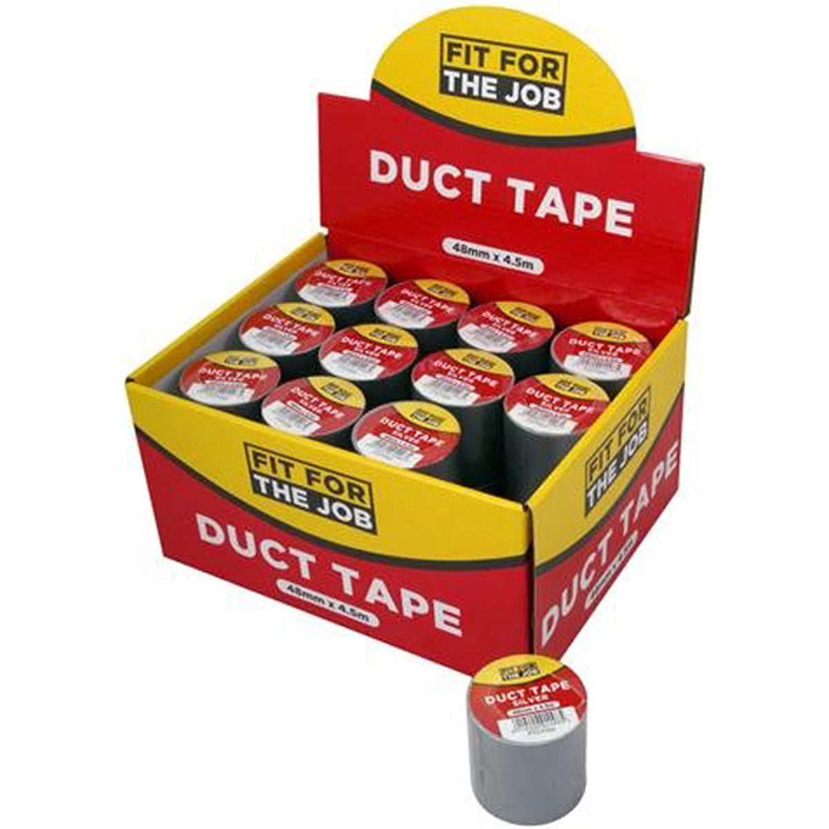 DUCT TAPE FFTJ 48x4.5m SILVER