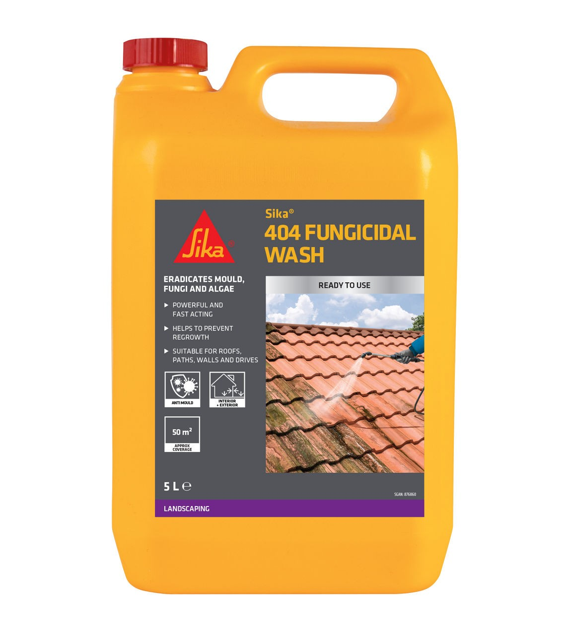 SIKA 404 FUNGICIDAL WASH 5L
