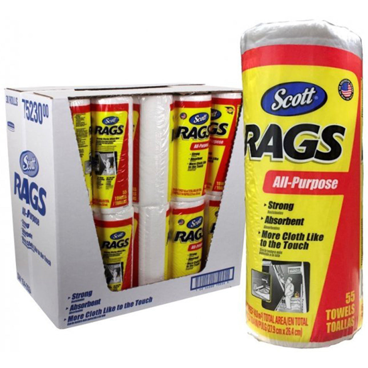 SCOTT RAGS WHI