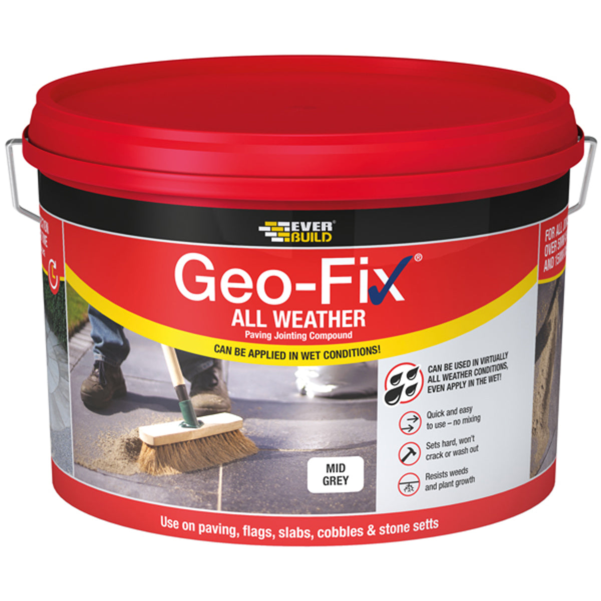 GEO-FIX ALL WEATHER 20KG SLATE GREY