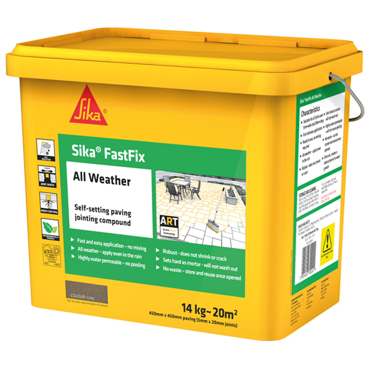 Sika FastFix Jointing Compound 14kg Grey