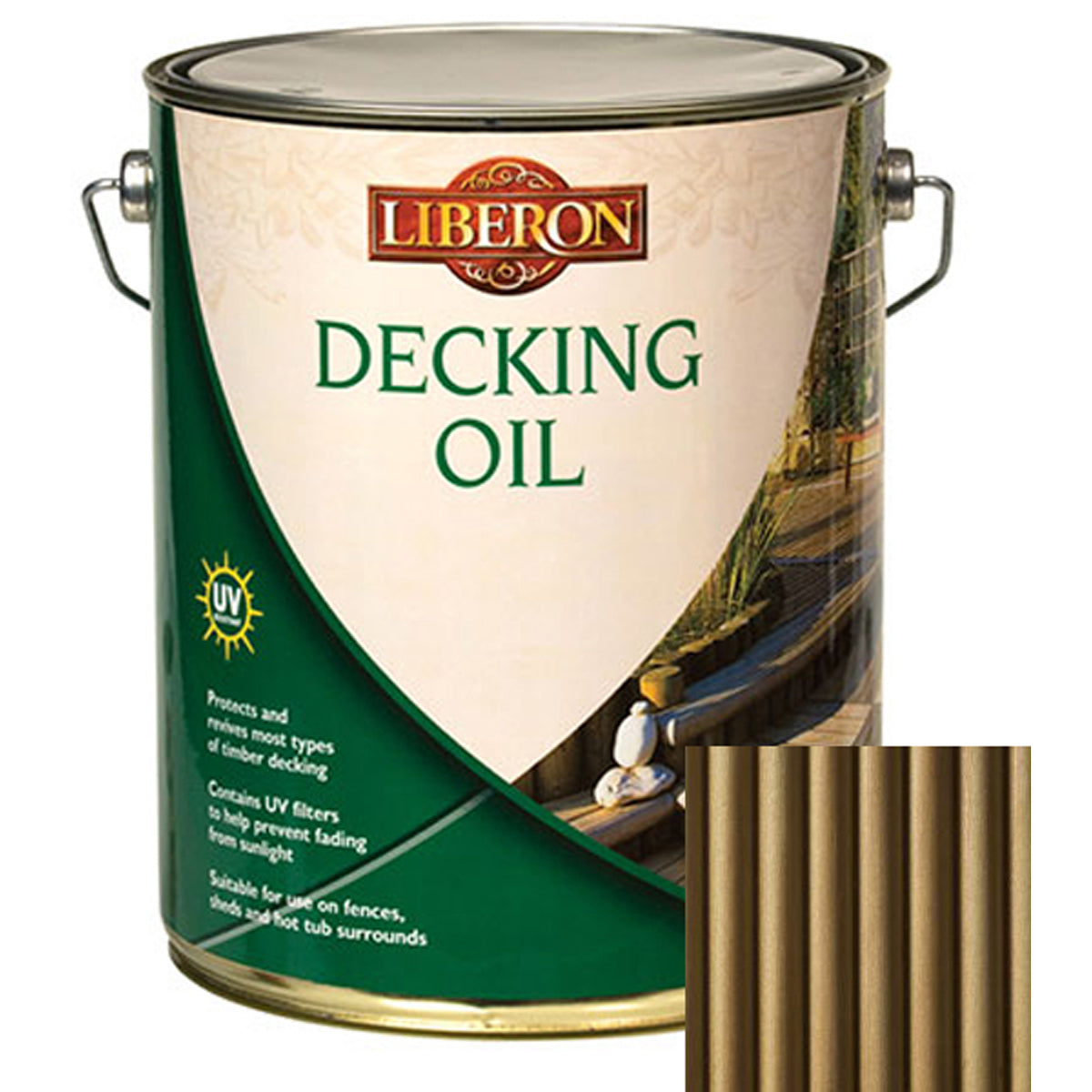 OIL LIBERON DECKING 5L CLR