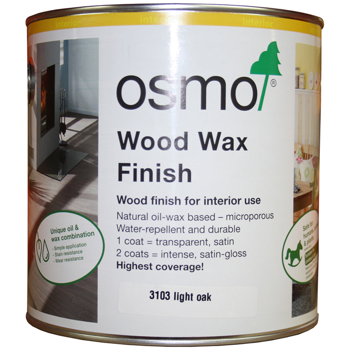 OSMO 3103D WDWAX LOK 2.5L
