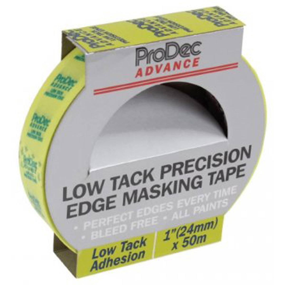 PRODEC ADVANCE PRECISION EDGE TAPE LOW TACK 24x50m