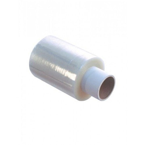 Stretch wrap mini roll 100mm x 150m clear film with 38mm core for use with dispenser wand