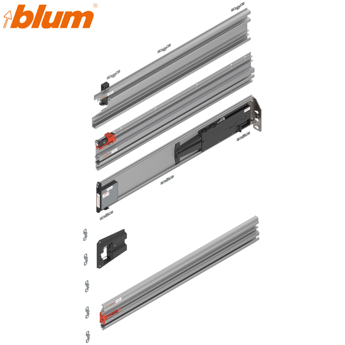 BLUM REVEGO DUO V3 POCKET PROFILE SET 675 RH by JULIUS BLUM UK LTD