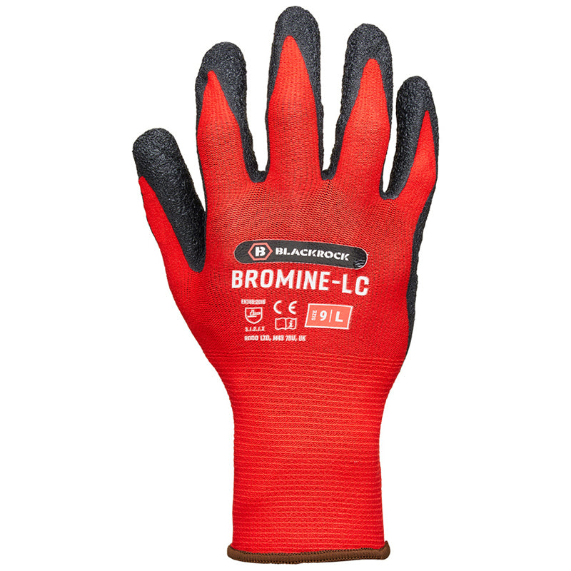 BLACKROCK PRO GRIP GLOVES 09/XL by RODO LIMITED