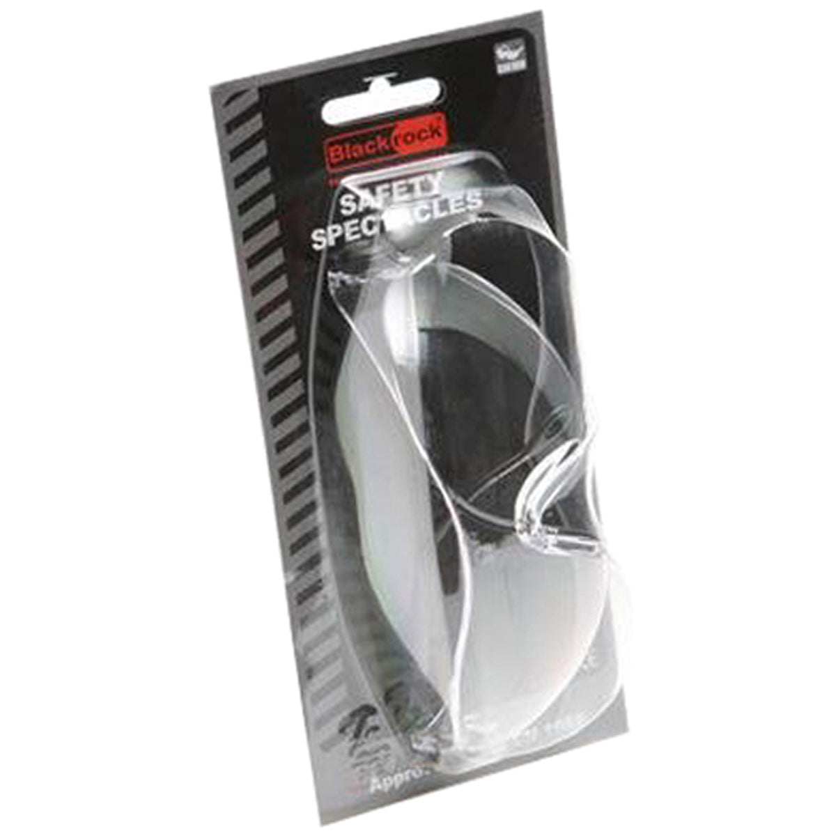 BLACKROCK GLASSES SAFTEY WRAP CLR