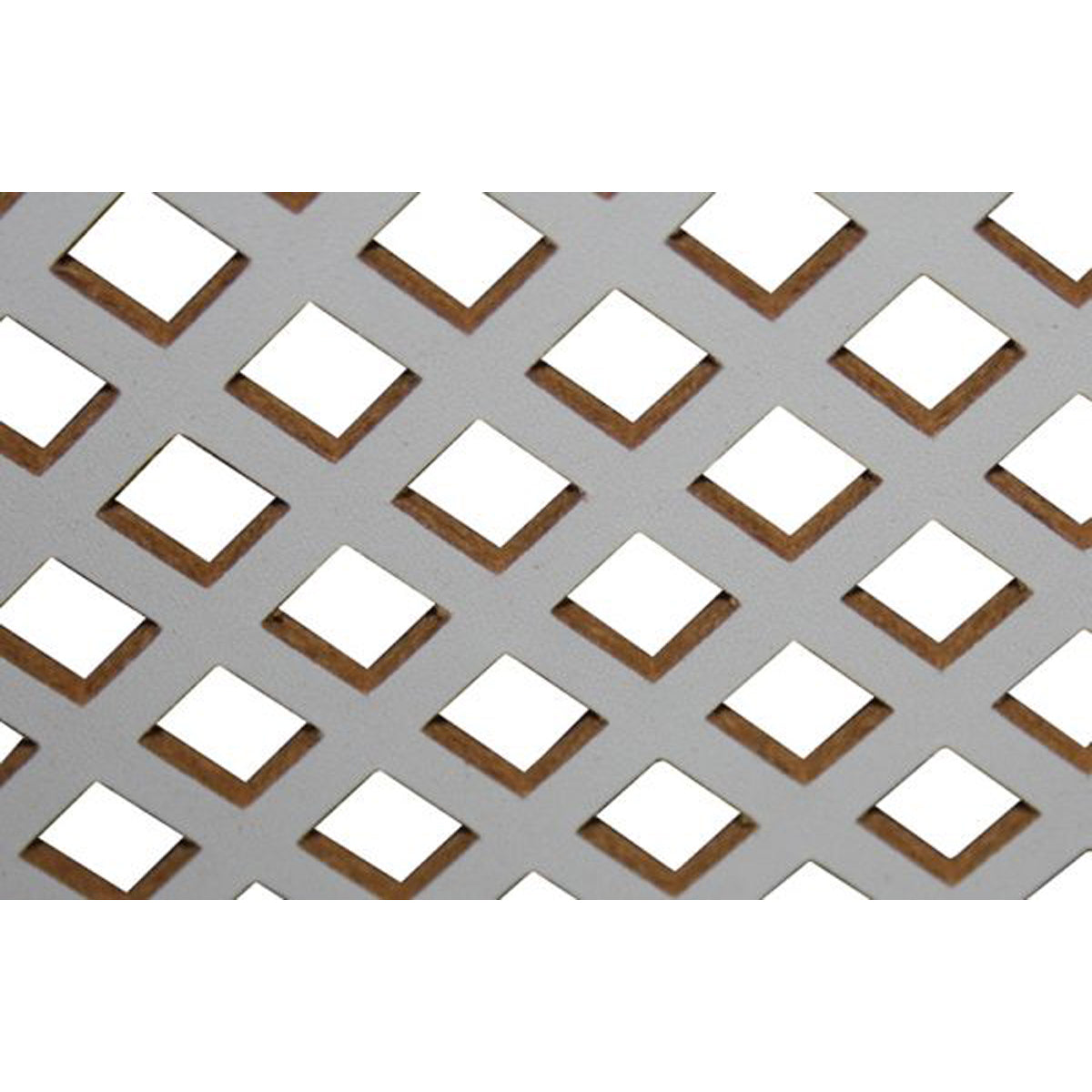 RAD COV MDF 1800x600 WHITE LATTICE by R DUNN & SONS LTD
