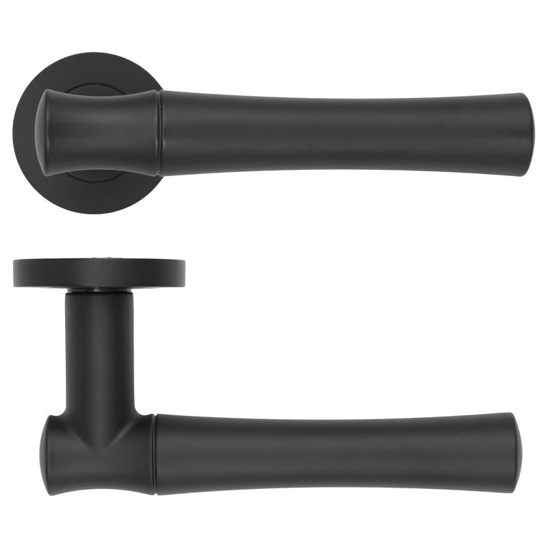 ROSSO MANIGLIE SE ALDO LEVER HANDLE 141x64x50 OMB by ZOO HARDWARE LTD