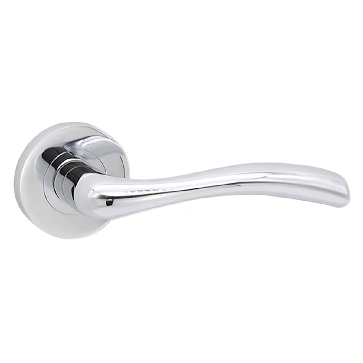 ZOFIE LEVER DOOR HANDLE 52x58x120 PCP by Spira Brass