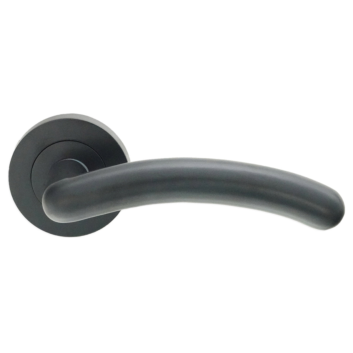 TAURUS LEVER DOOR HANDLE 52x52x110 GUN by Spira Brass