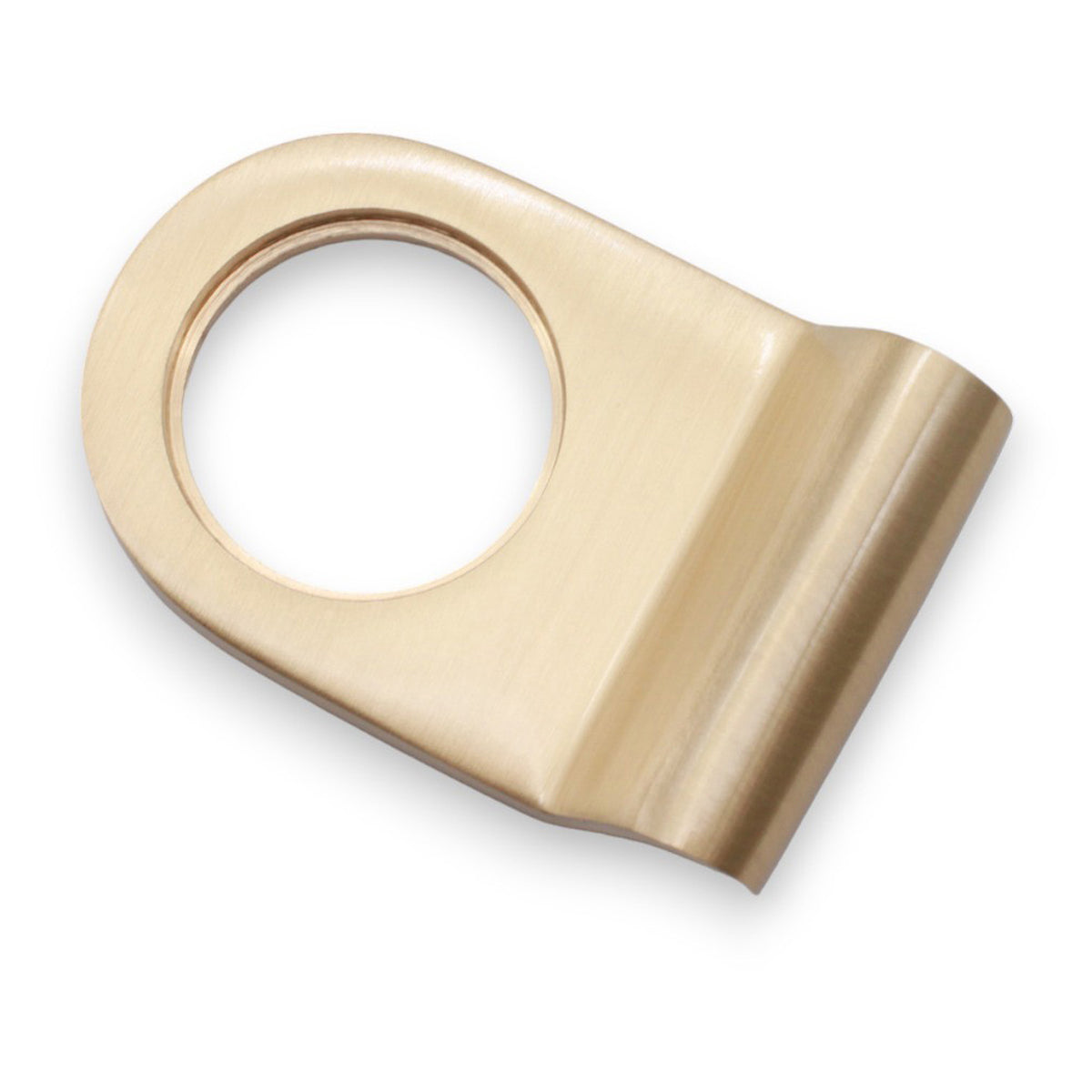 VICTORIAN CYLINDER PULL 87x44 SBR by Spira Brass