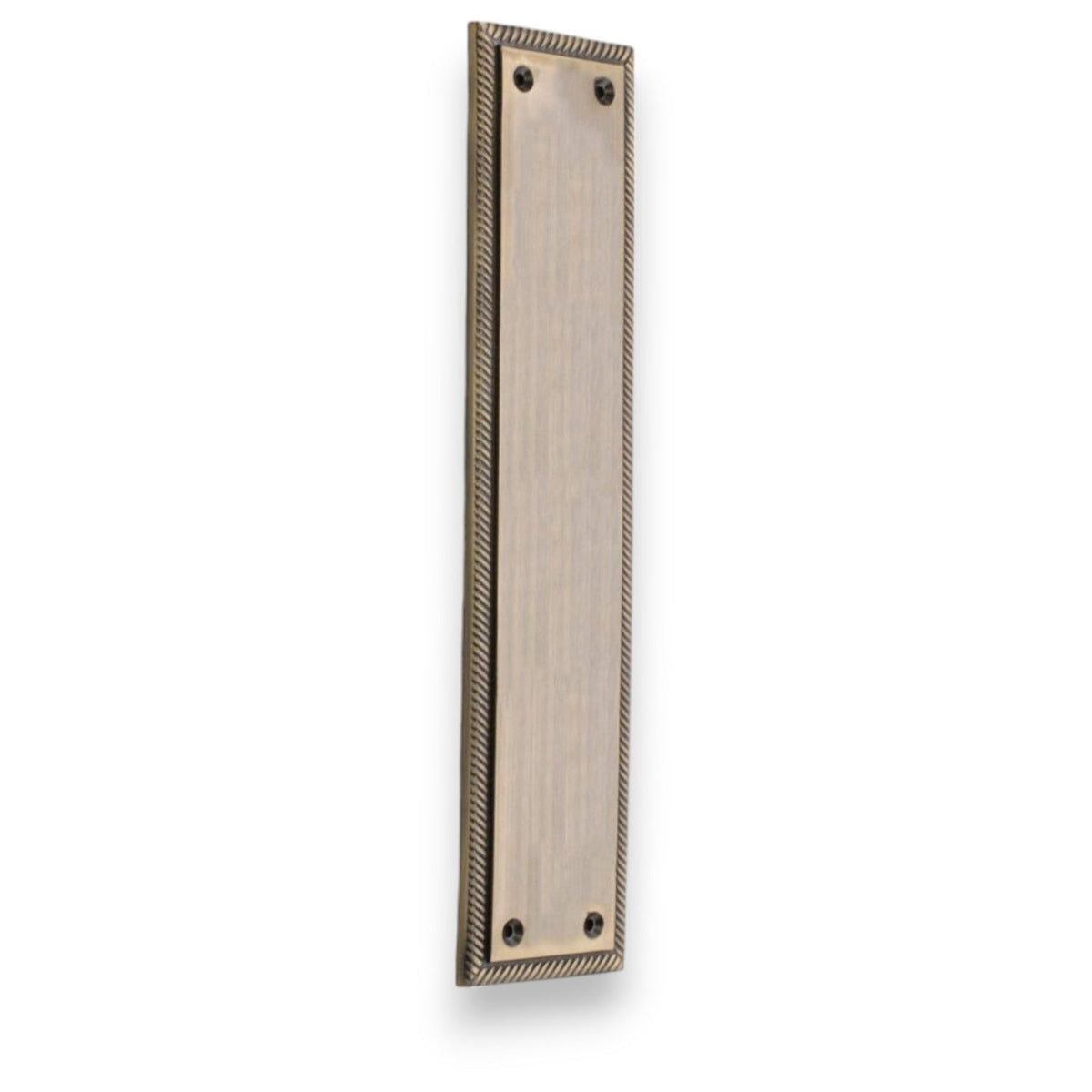 GEORGIAN FINGER PLATE 300x5x75 ABR by Spira Brass