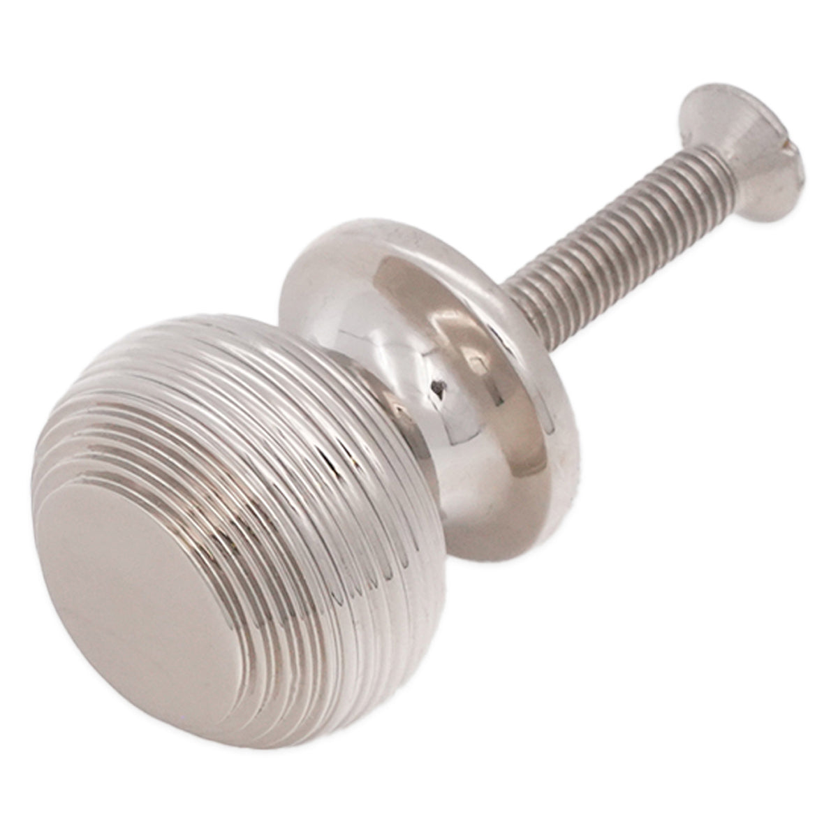BEEHIVE SMALL CUPBOARD KNOB 32x28x32 PNP by Spira Brass