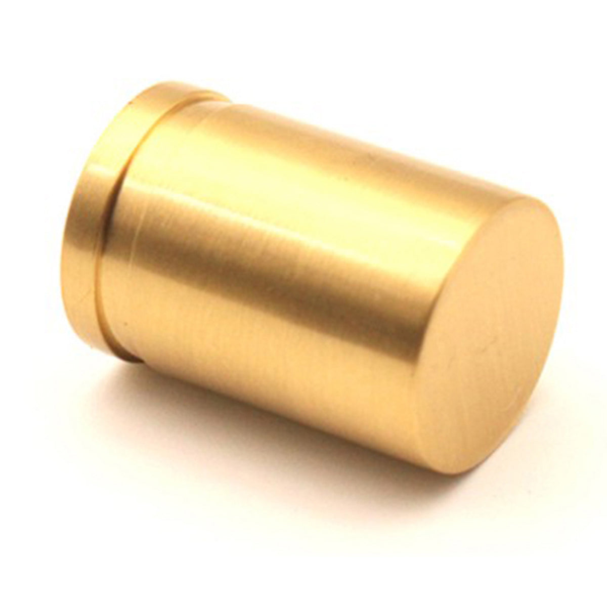 CYLINDER CUPBOARD PULL 26x32x26 SBR by Spira Brass