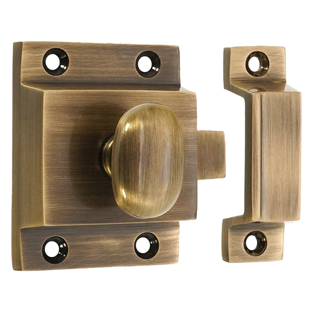 CUPBOARD CATCH 55x37x41 ABR by Spira Brass