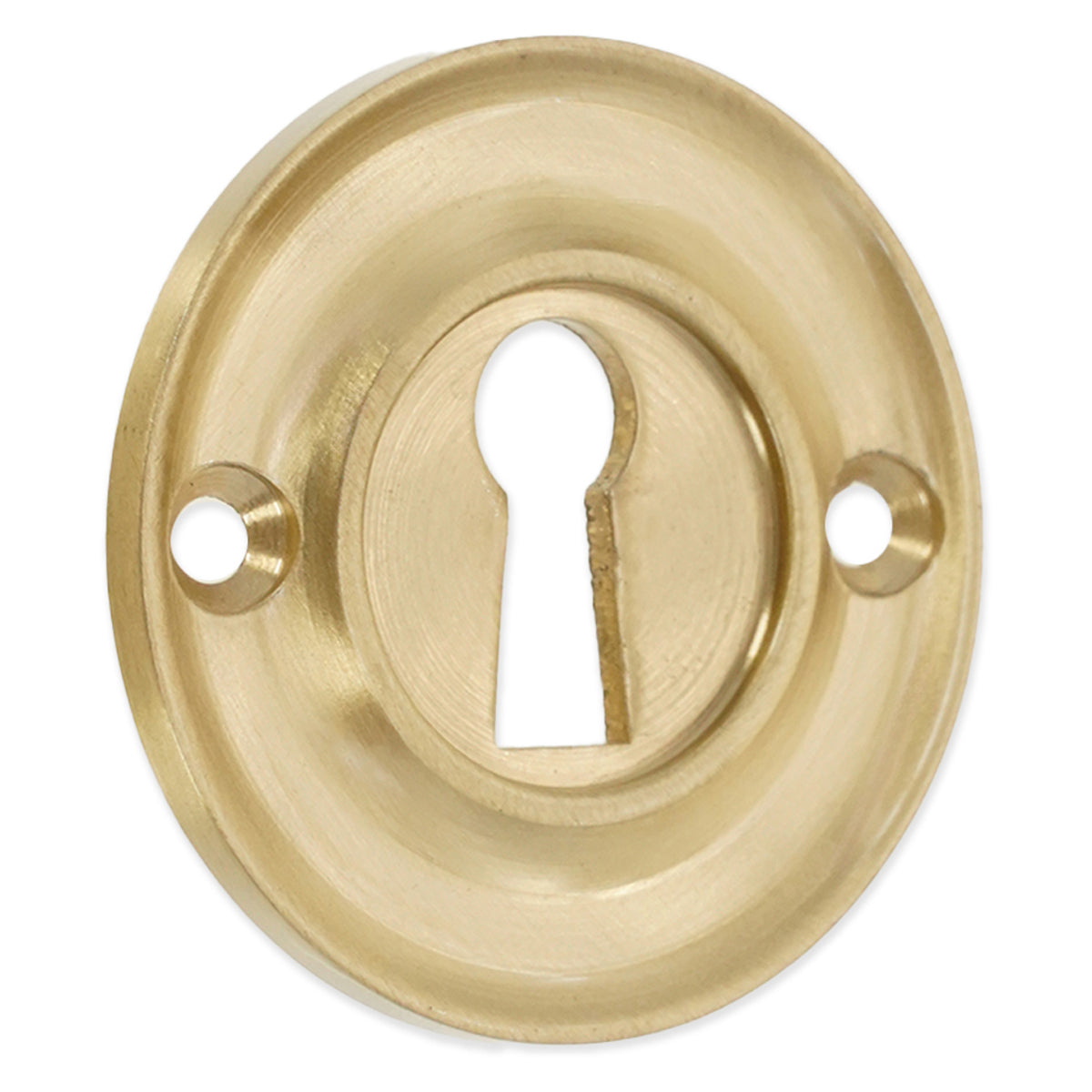 SLIMLINE STANDARD ESCUTCHEON 10x42x42 SBR by Spira Brass