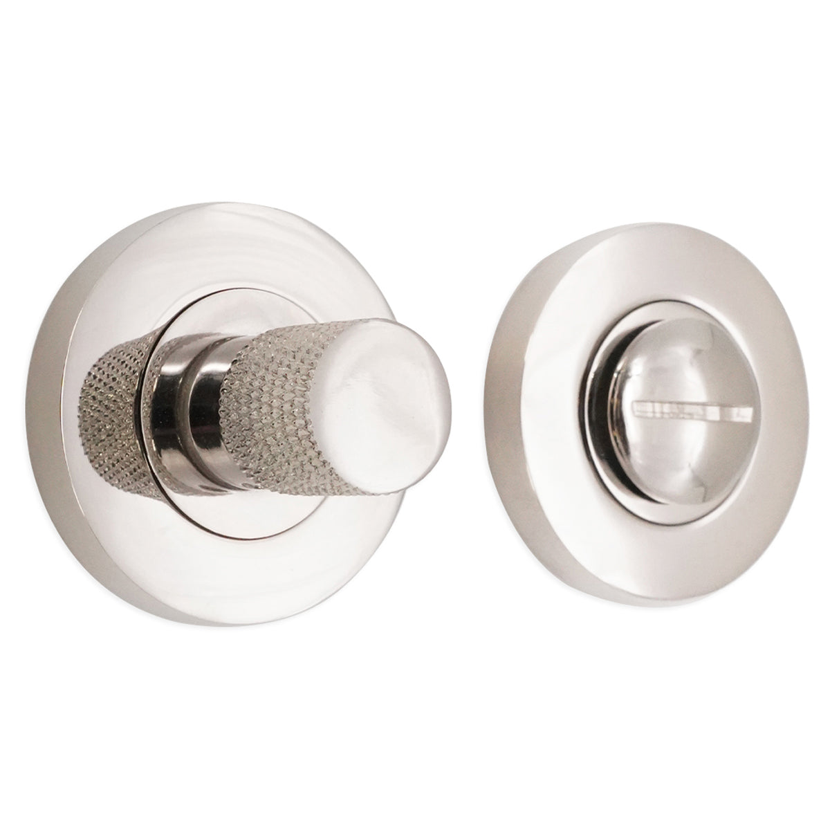 JEWEL KNURLMOND THUMB TURN & RELEASE 28x50x50 PNP by Spira Brass