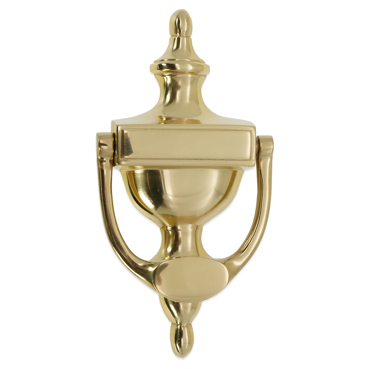 VICTORIAN DOOR KNOCKER 155x80 PBR by Spira Brass