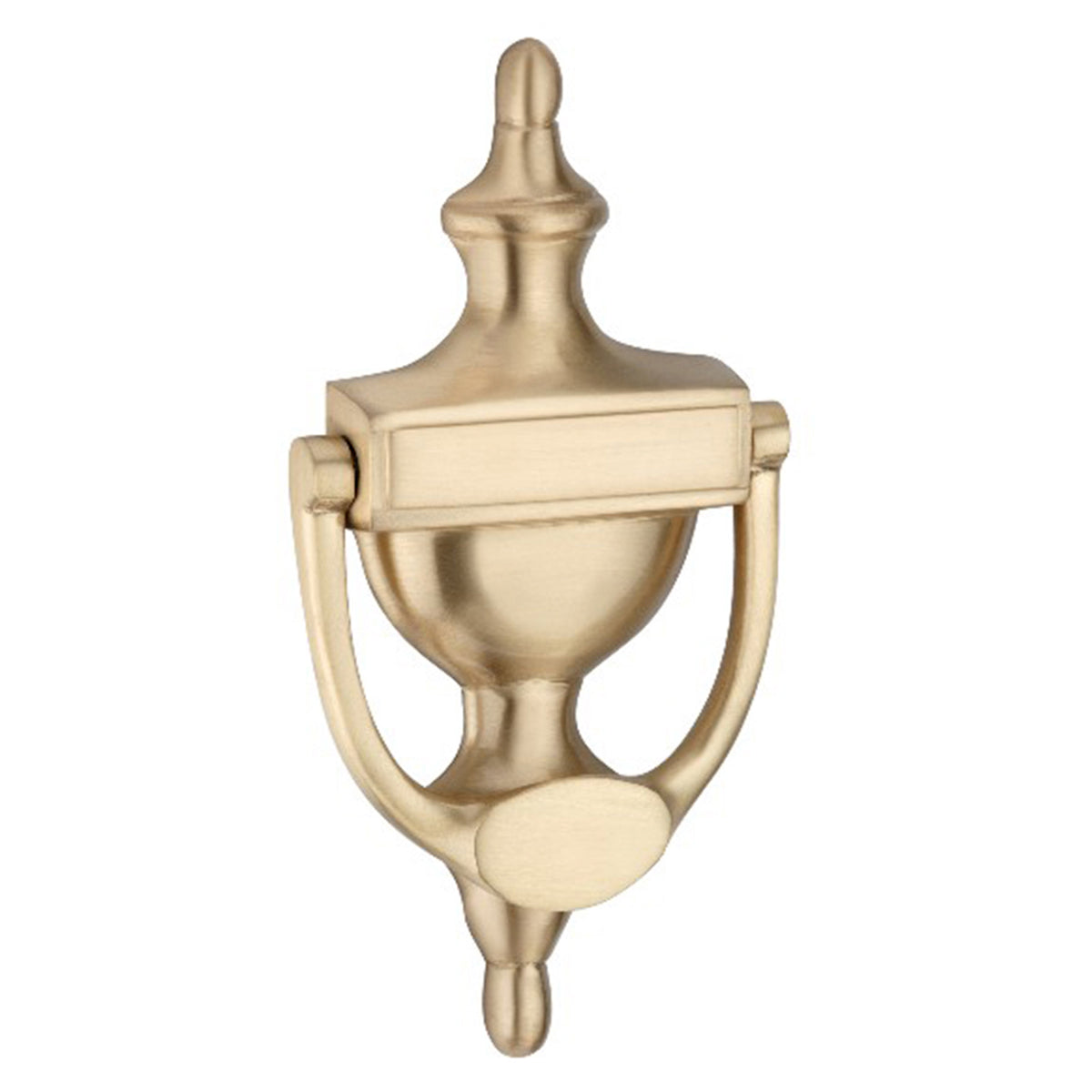 VICTORIAN DOOR KNOCKER 155x80 SBR by Spira Brass