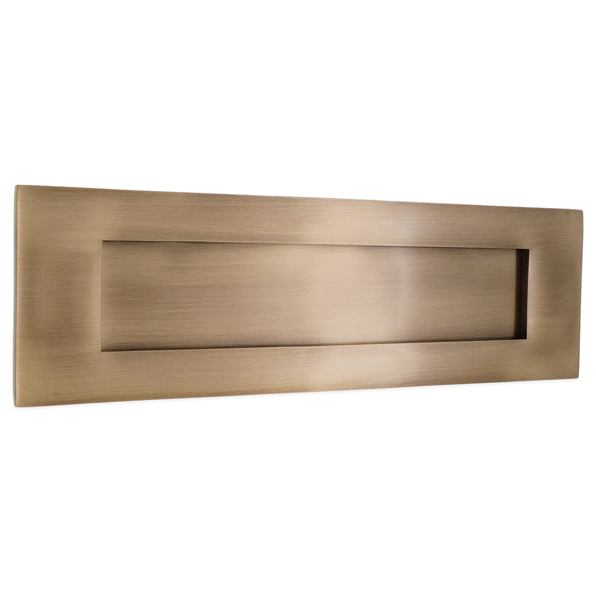 VICTORIAN LETTER PLATE 076x7x255 ABR by Spira Brass