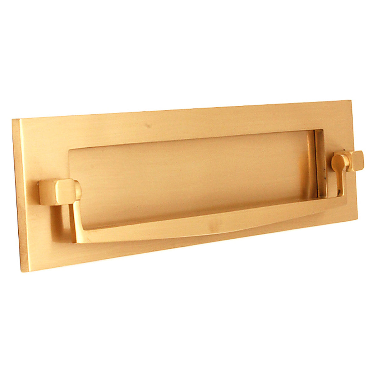 REGENCY KNOCKER POSTAL PLATE 76x7x250 SBR by Spira Brass
