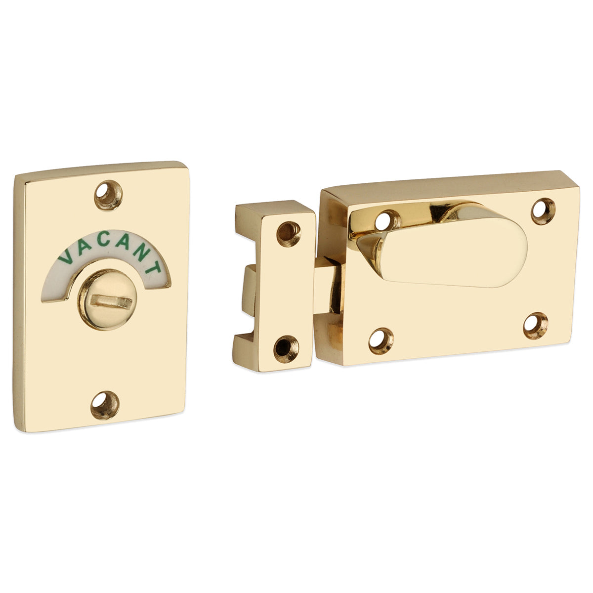 INDICATOR BOLT LATCH 40x65 PBR by Spira Brass