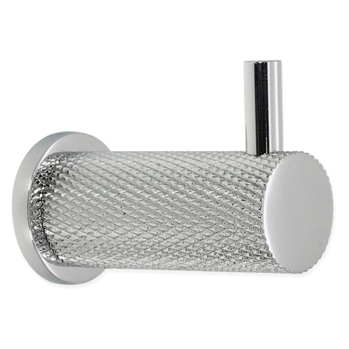 JEWEL KNURLMOND COAT HOOK 35x25x50 PCP by Spira Brass
