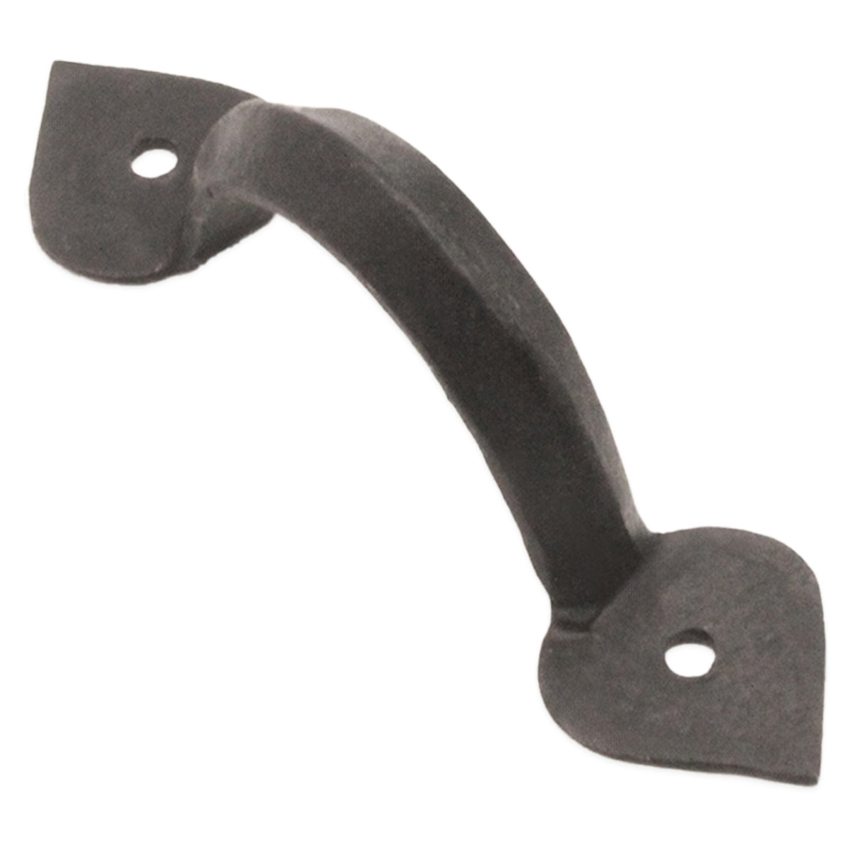 IRON DOOR HANDLE ARROW END 115x40x30 BWX by Spira Brass