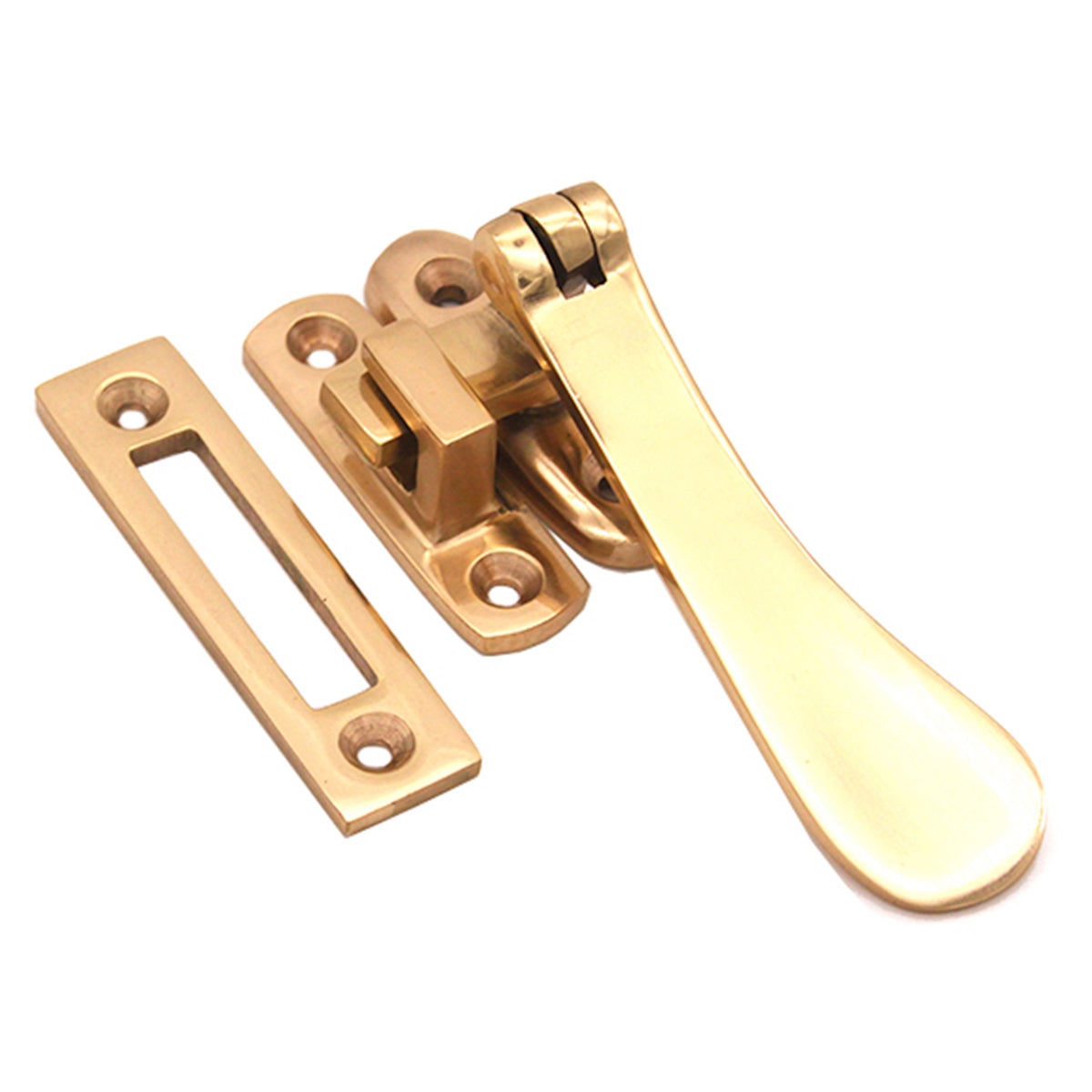 CASEMENT FASTENER 85x53 PBR by Spira Brass