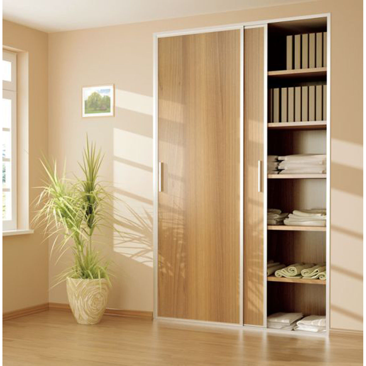 ARES2 SLIDE WARDROBE DOOR 2DR 1800